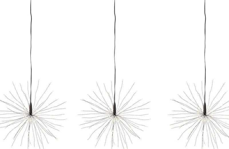 Decorațiune luminoasă neagră ø 25 cm Meteor – Markslöjd