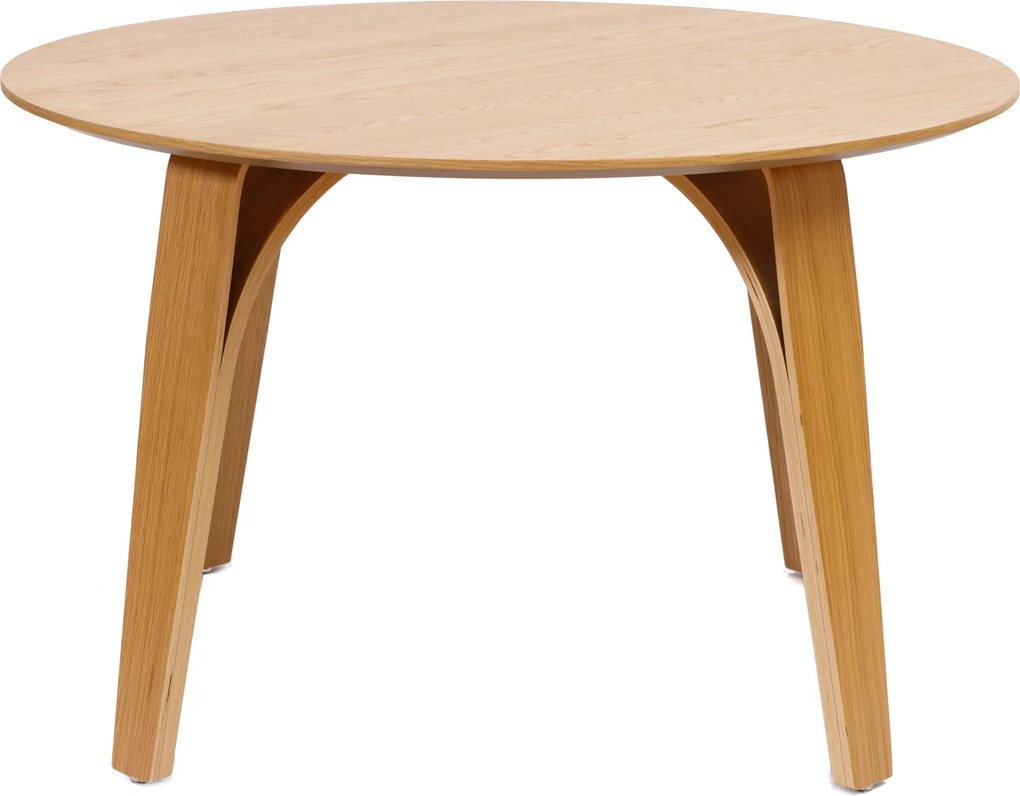MAZZONI EXPORT BOLZANO 1200 Stejar Natural - MASĂ ROTUNDĂ DIN LEMN PENTRU BUCĂTĂRIE DINING LIVING MODERN CLASSIC