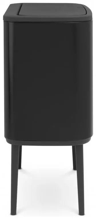 Brabantia Bo Touch 651106 Boklok de 36 de litri, 36 l, preparare lină și silențioasă, deschidere Golam, negru