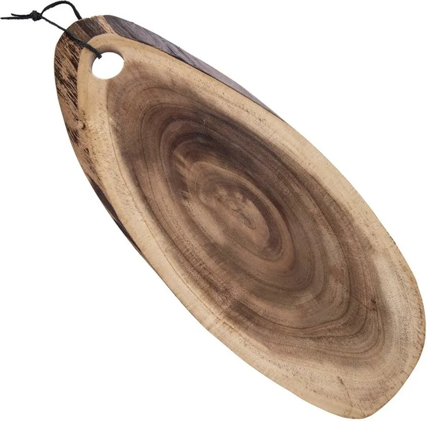 Tocător de tăia și servit Orion, lemn de salcâm,44 cm