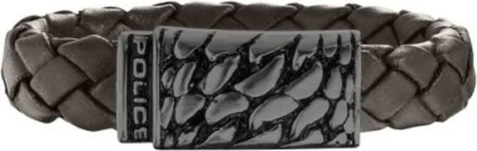 Brățară Bărbați Police S14AHW04B Piele 19 cm