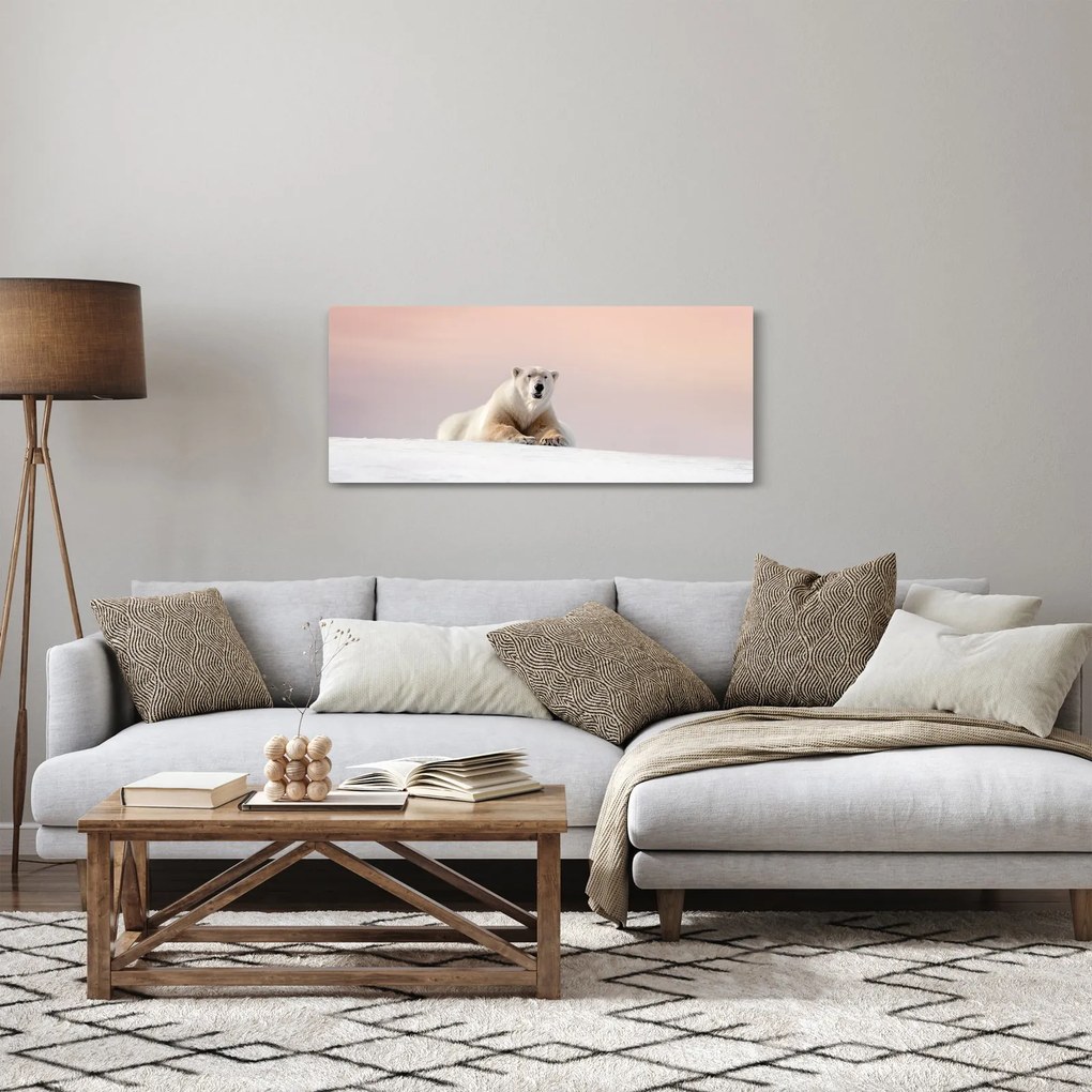 Tablou - Urs polar (120x50 cm)