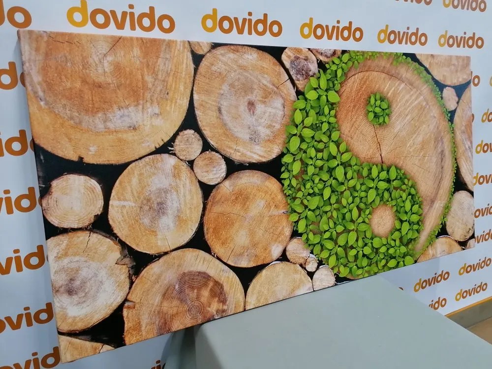 Tablou Yin și Yang într-un design ecologic