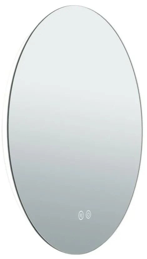 Oglinda baie cu iluminat LED dimabil IP44 FOCUS D-45cm