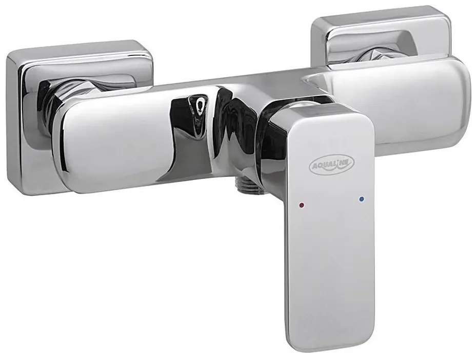 Baterie de duș Aqualine FACTOR crom lucios