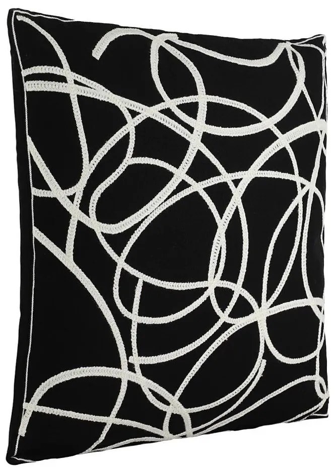 Pernă decorativă Eglo 420006 CHEVERY 45x45 cm alb/negru