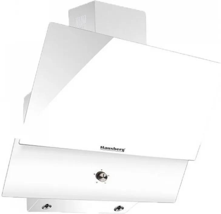 Hota Incorporabila decorativa Hausberg.60 cm,filtru aluminiu,190W,3 trepte,alb