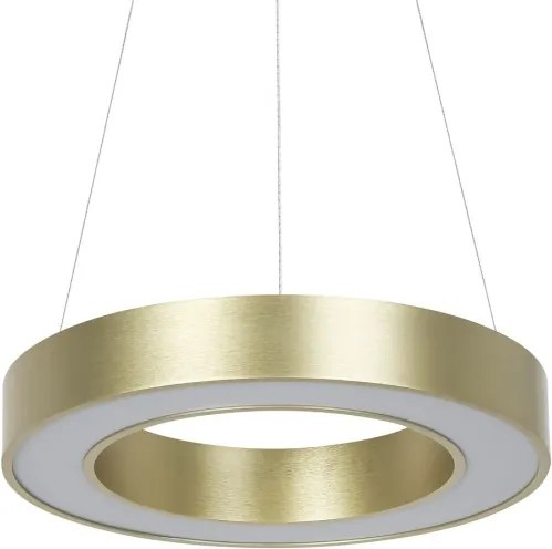 Lustră LED UNION pe cablu, 40 W, 230 V, 3000/4000/6500 K, Ø 40 cm, auriu