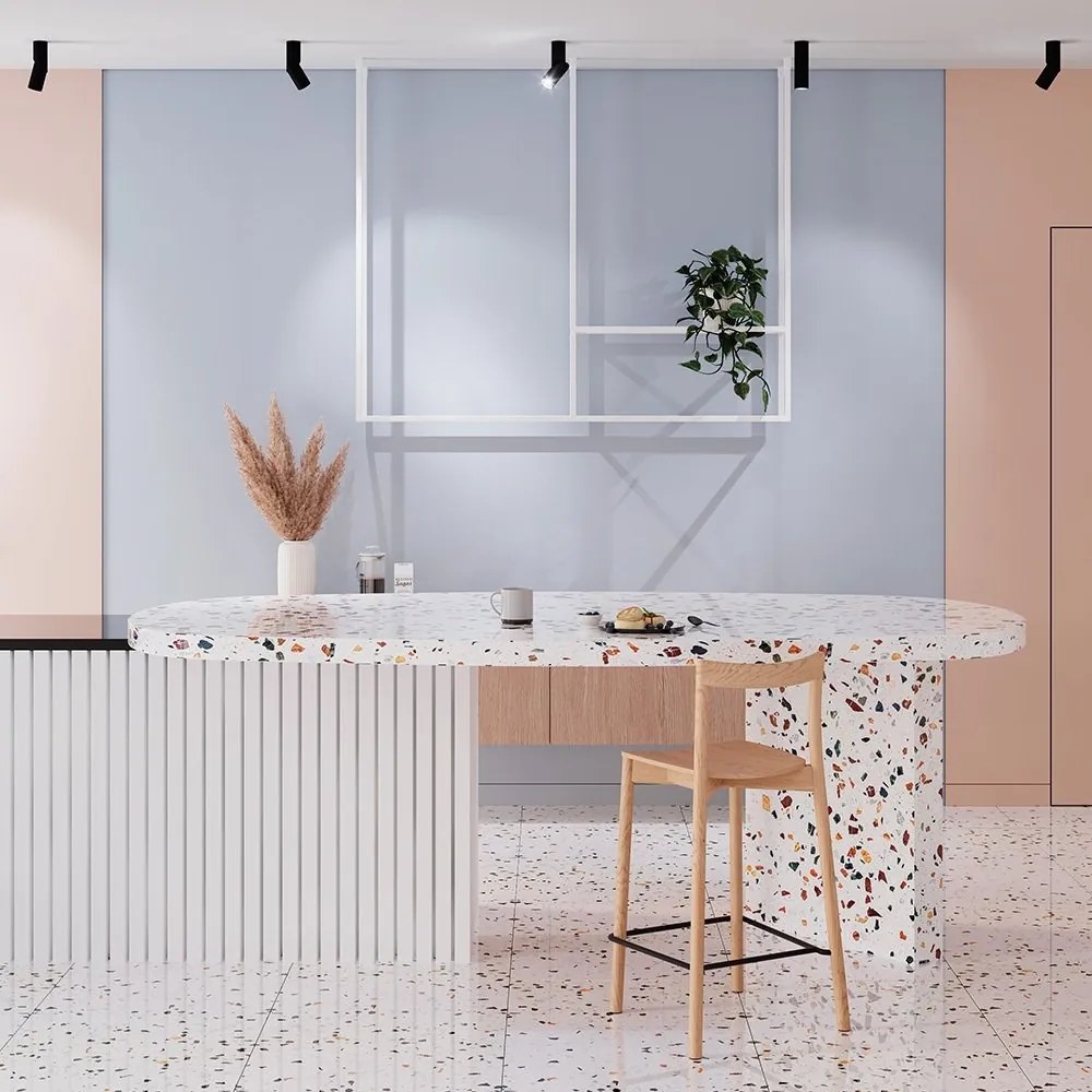 Spot LED aplicat, plafoniera design tehnic Dafne negru