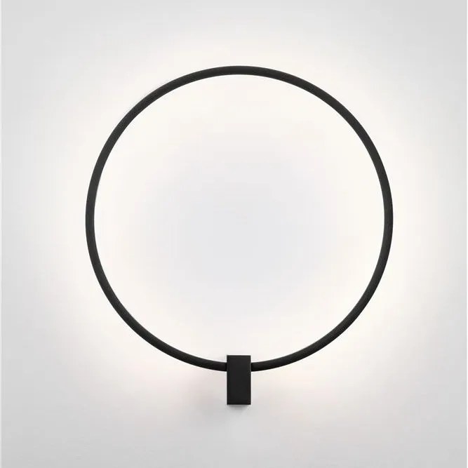 Aplica de perete circulara LED CCT CERCIO 50cm negru