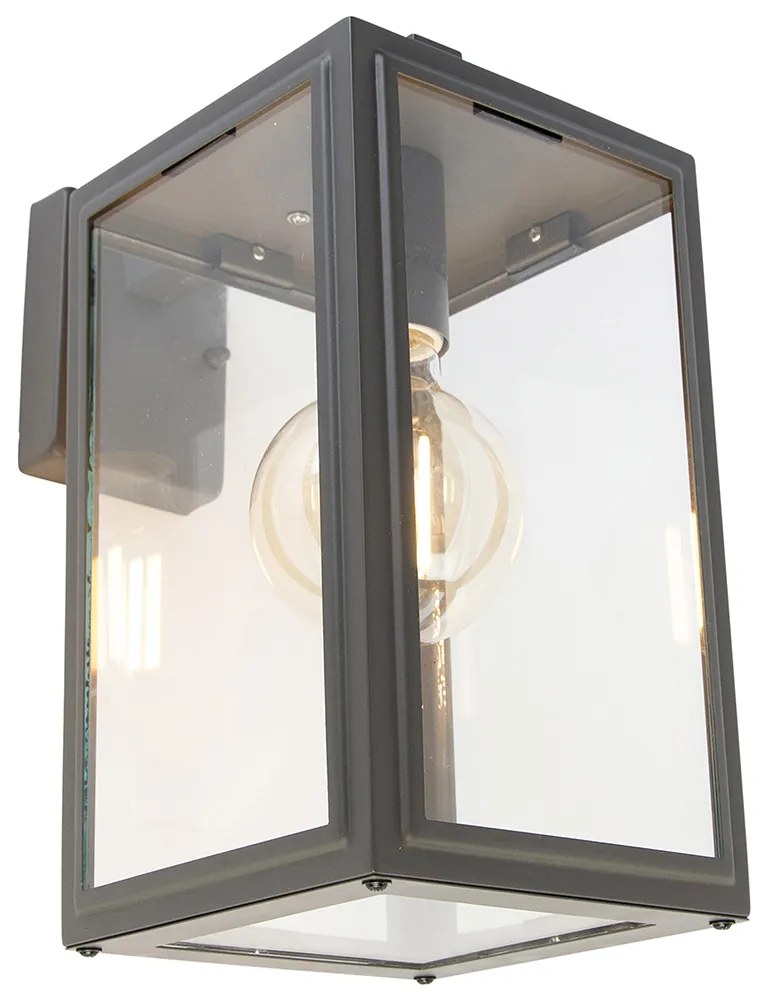 Lampă de perete exterioară inteligentă gri inclusiv Wifi G95 - Sutton down