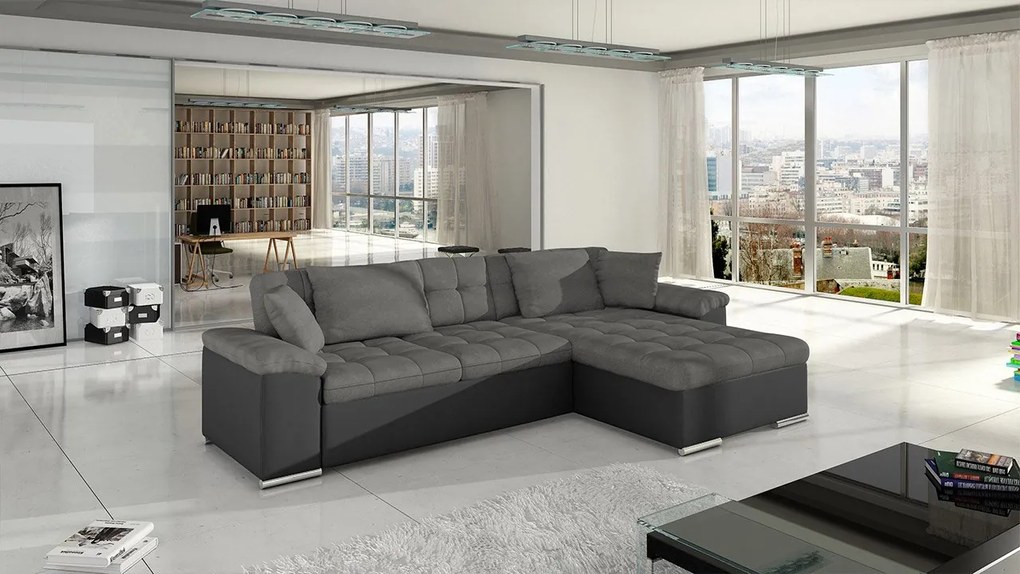 Colțar Dante (D) (piele ecologică Soft 011 + Lawa 05). 1058527