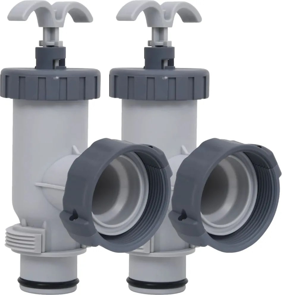 vidaXL Supape cu piston pentru piscină, 2 buc.
