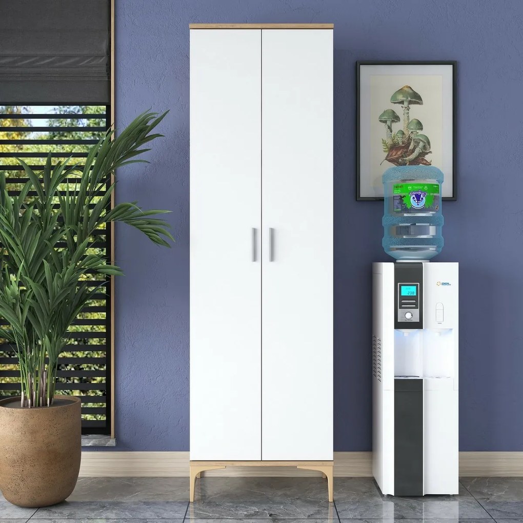 Dulap Jeny Walnut and White