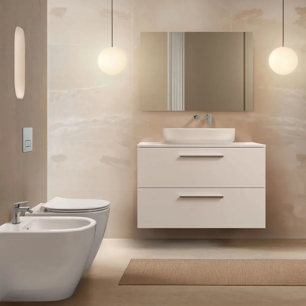 Capac wc inchidere lenta, 53.5x35 cm, demontare rapida, Ideal Standard I.life O