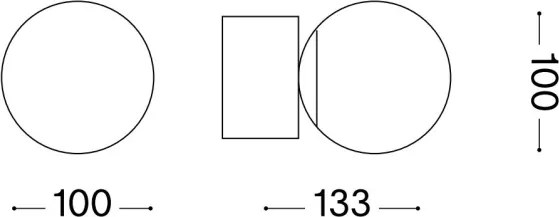 Ideal Lux - Aplica de perete LED PERLAGE, 1xG9/3W/230V, negru/sticlă fumurie