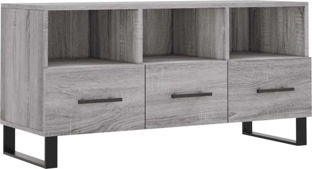 vidaXL Dulap TV, gri sonoma, 102x36x50 cm, lemn prelucrat