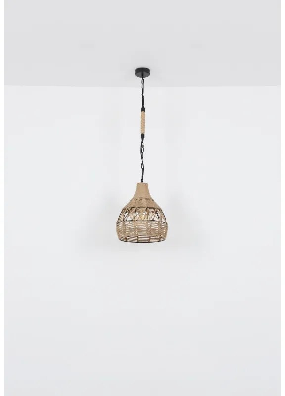 Pendul stil rustic natural HALIA 30cm