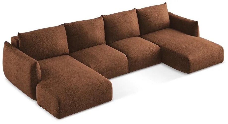 Colțar teracotă extensibil (în formă de "U") Leila – Makamii