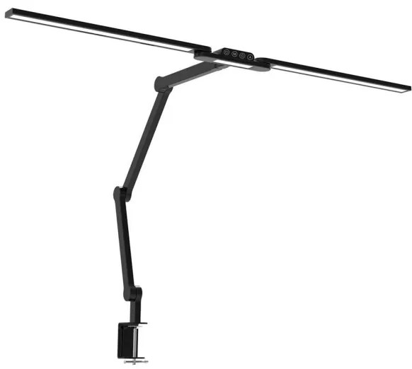 Lampă LED tactilă dimabilă de masă LED/24W/230V 3000-6500K CRI 92 negru