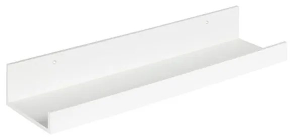 Raft de perete, 60x12x9 cm, PAL Alb