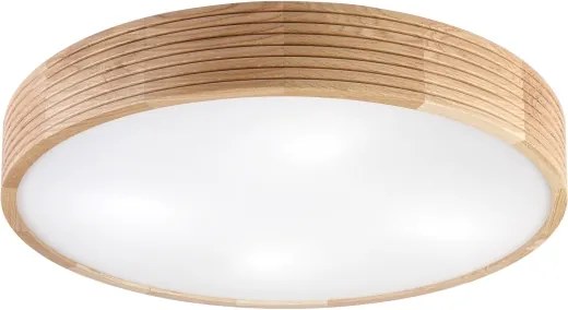 Brilagi - Plafonieră LED CARVALHO MODERN 4xE27/60W/230V stejar diam. 57,5 cm
