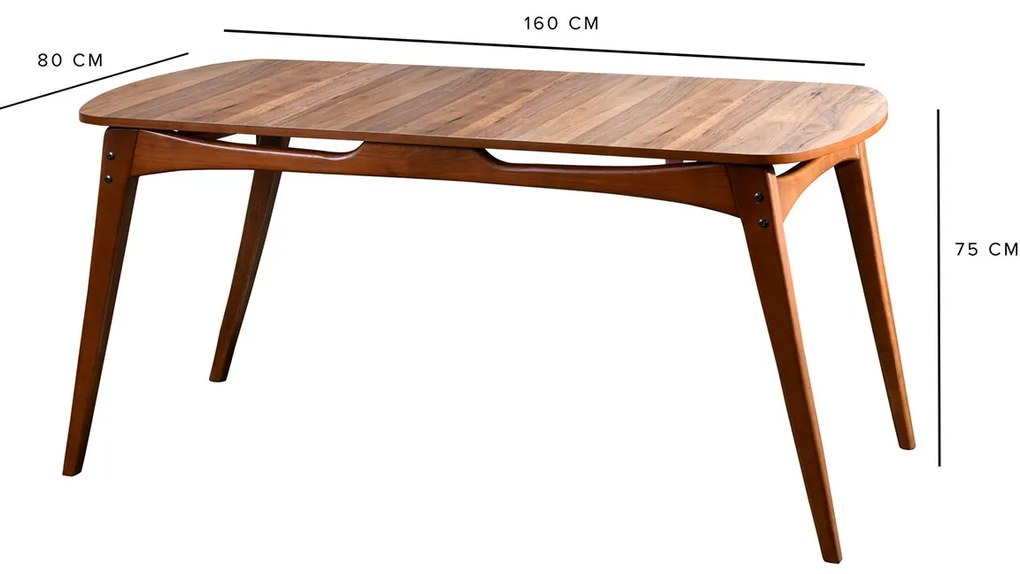 Masă de sufragerie Touch Wooden