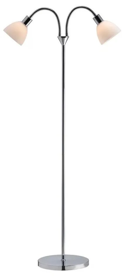 Nordlux - Lampadar RAY 2xE14/25W/230V crom lucios