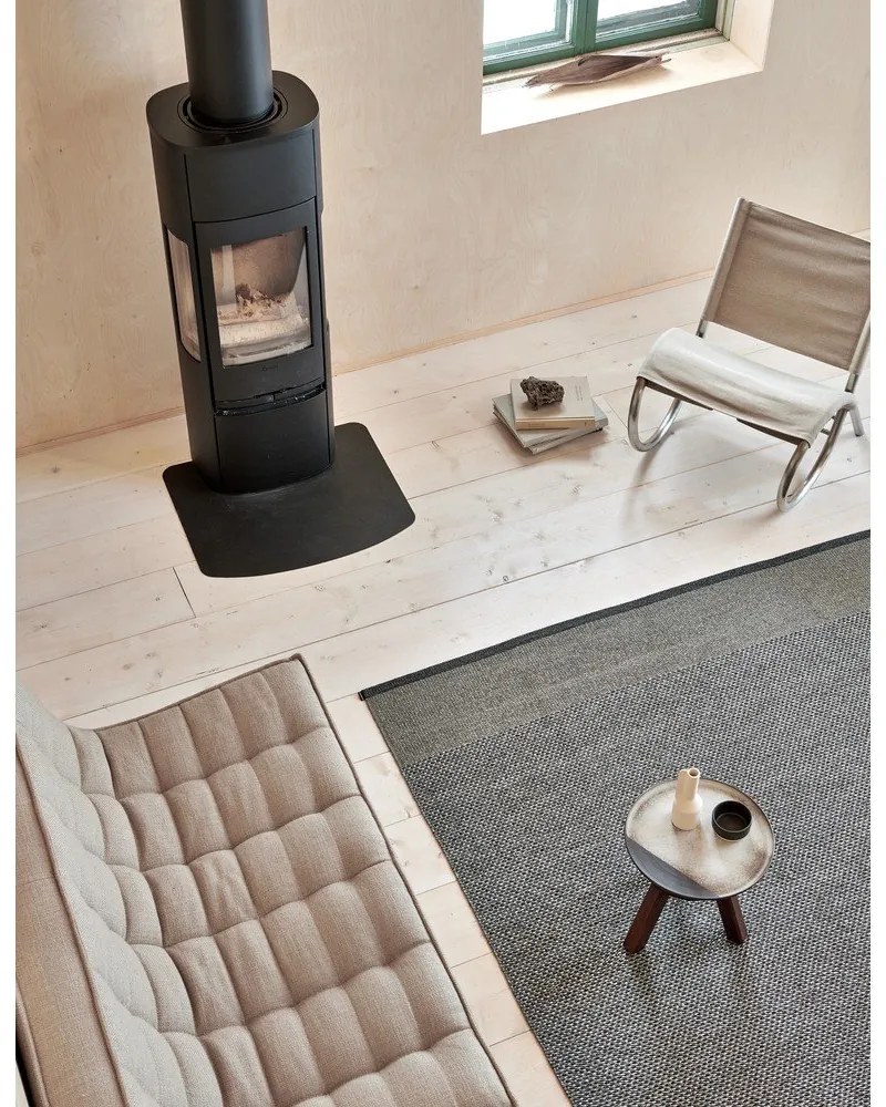 Covor tip traversă pentru interior și exterior gri antracit 70x300 cm Edit Charcoal – Pappelina