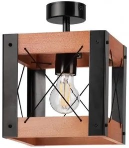 Plafoniera rustica 1 bec E27 Frida 46532 Lamkur