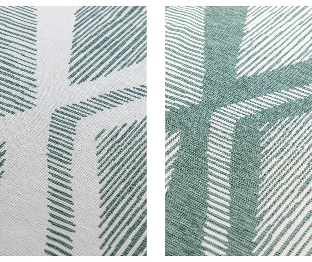 Covor de exterior verde/crem 80x150 cm Gemini – Elle Decoration