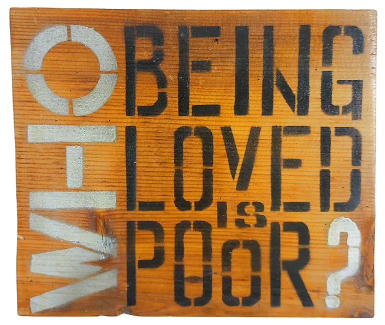 Tablou cu text Motivation, 22x19cm