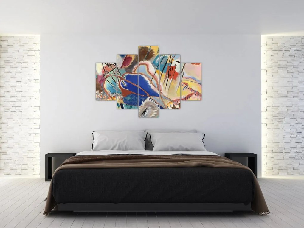 Tablou - Vasily Kandinsky, Improvisation No. 30 (Cannons), reproducere (150x105 cm)