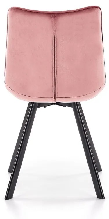 Scaun K332 velvet roz