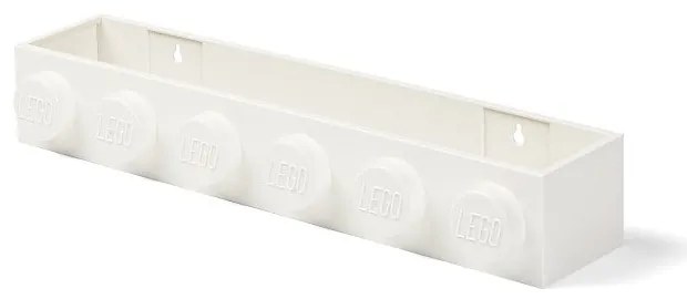 Raft de perete pentru copii LEGO® Sleek, alb