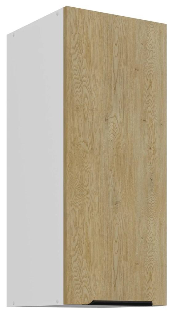 Dulap superior de bucătărie Carminia 30 G-72 1F (stejar cremona + alb). 1128075