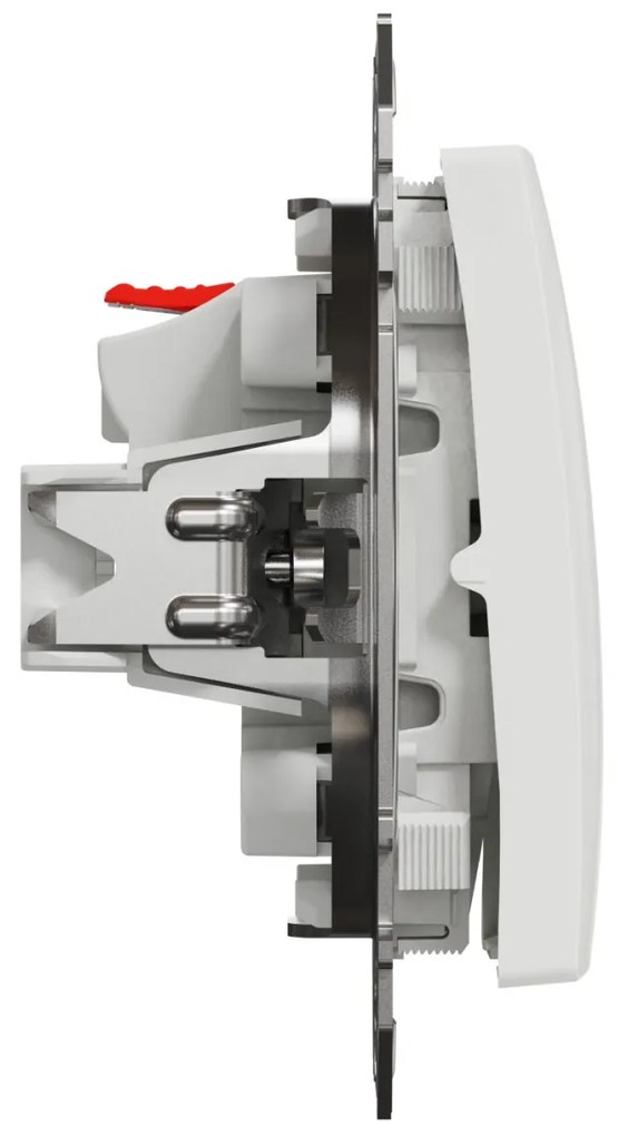 Intrerupator simplu, 10A, IP20, Alb, Schneider Sedna Design