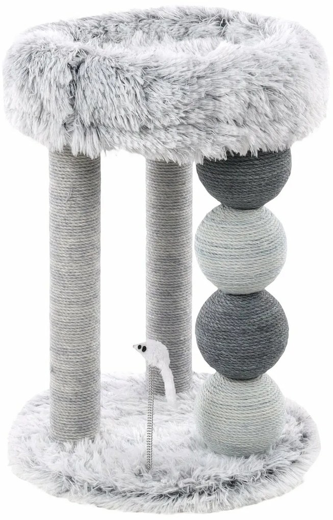 Flamingo Scărpinătoare pentru pisici DUCHESS, 61,5cm, gri/alb