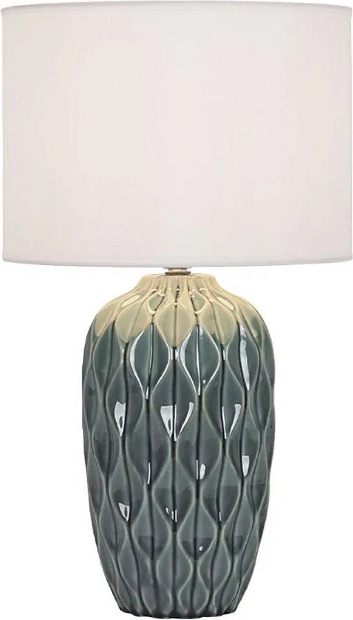 Lampă de masă PINEAPLE 1xE27/40W/230V alb/verde