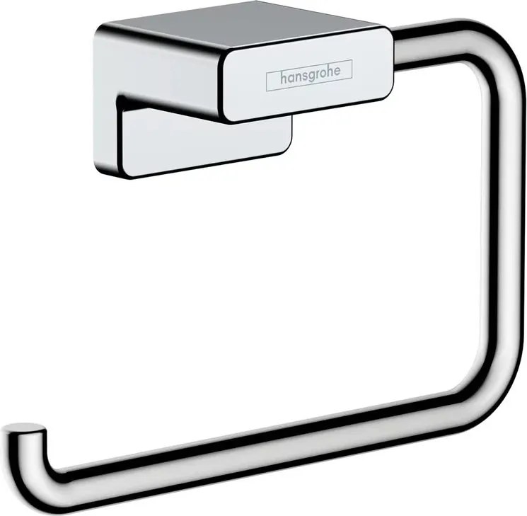 Suport hartie igienica Hansgrohe AddStoris crom lucios