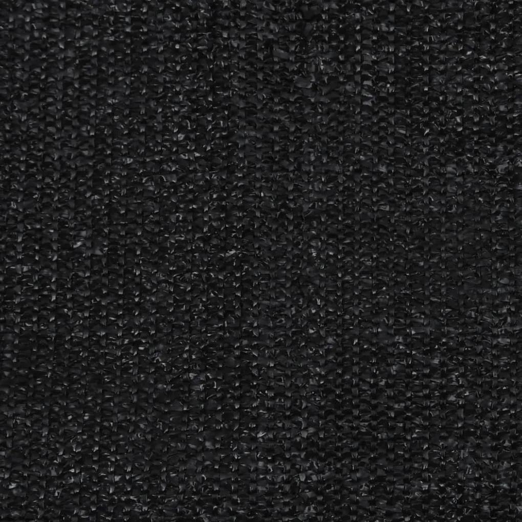 Jaluzea rulou de exterior, negru, 60x140 cm Negru, 60 x 140 cm