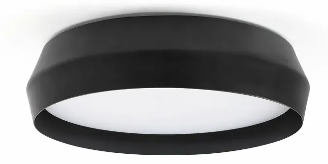 Lustra / Plafoniera LED design modern slim SHOKU 35cm negru