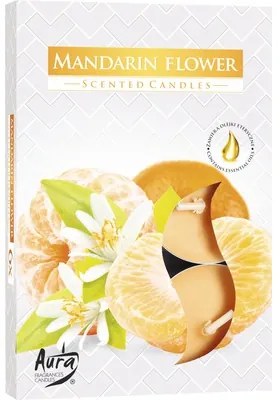 Lumanari pastila parfumate, flori de mandarin, 6 buc.