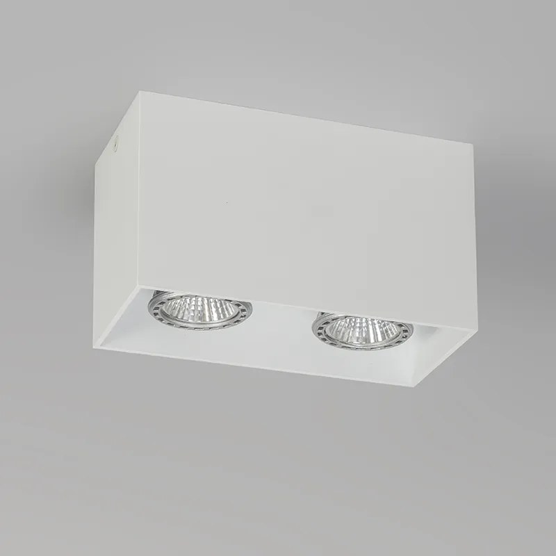 Spotlight de design alb - Qubo 2