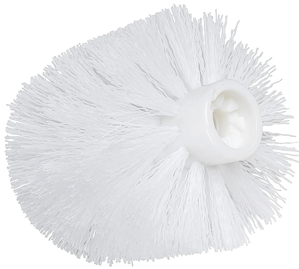 Rezerva perie WC, Alb, 8.5 cm, Wenko