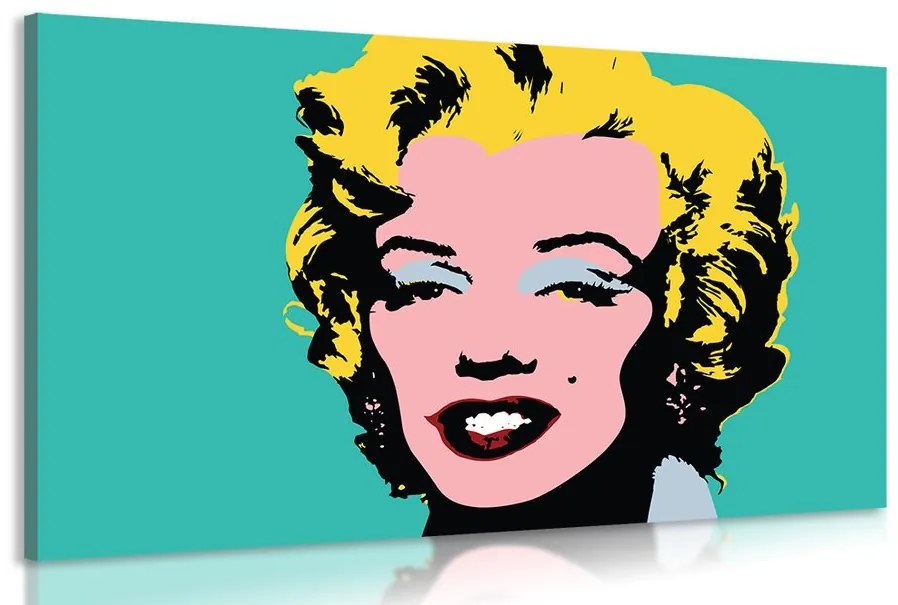 Tablou Marilyn Monroe emblematică în design pop art
