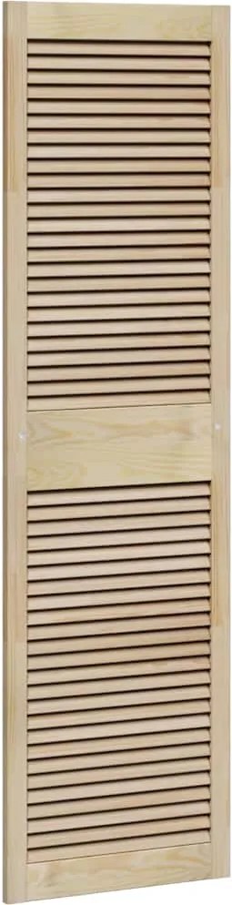 vidaXL Ușă de Dulap natural 170 x 2,1 x 49,5 cm Lemn de pin masiv