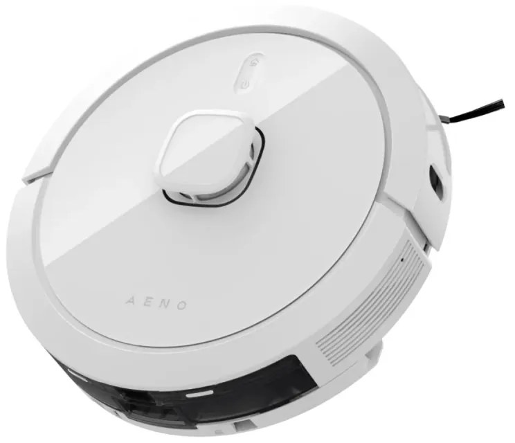 Aspirator robotic AENO ARC0008S, 4000Pa, 5200 mAh, 300m2, Cartografiere, Wi-Fi, Comenzi vocale, Autonomie până la 250 min, Alb
