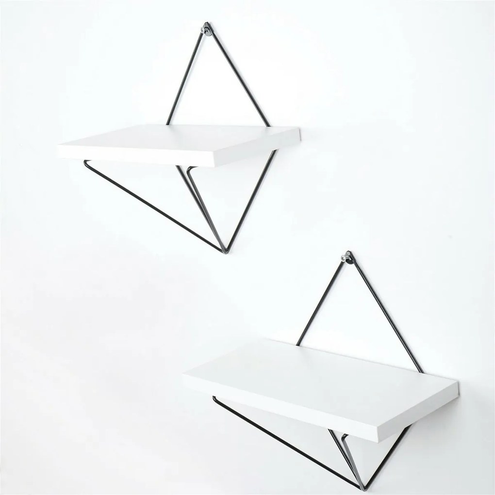 Set de rafturi Black and White, 2 buc.