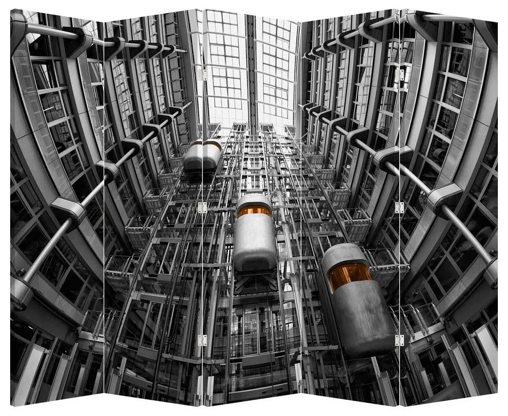 Paravan - Lift în clădire (210x170 cm)